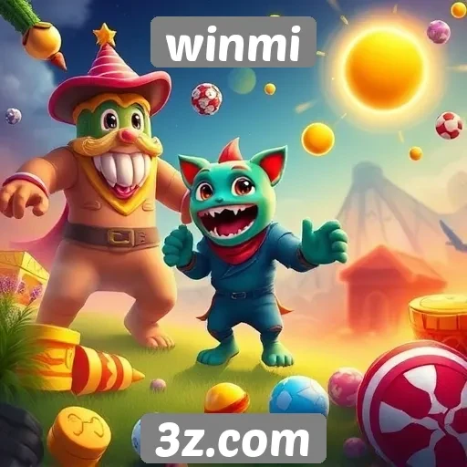 Exploração das categorias de jogos disponíveis no Winmi